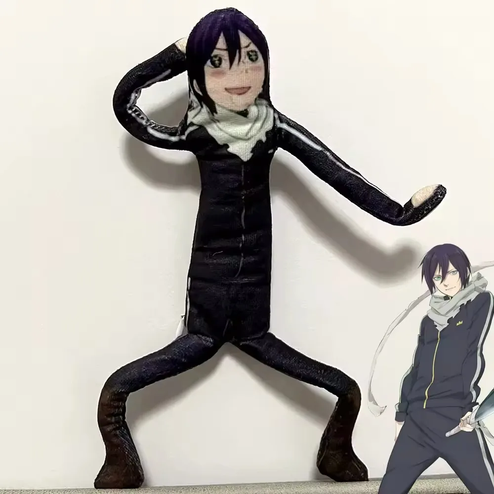 

Аниме Noragami Yato, плюшевая игрушка для косплея, мобильность, хлопковая кукла-талисман, тонкая поворотная форма, мягкая игрушка, декор для комнаты, подарок для детей