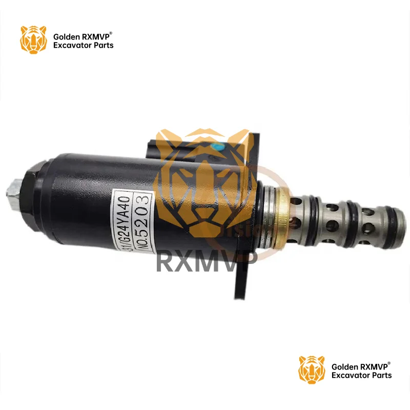 

Запасные части для экскаватора Kobelco Sk200-6 поворотный электромагнитный клапан Yn35v00021f1 Kwe5k-31/g24ya40