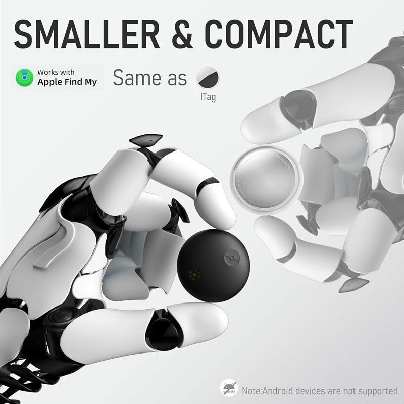 Xiaomi AirTag Bluetooth GPS Trackers Work With Apple Find My Global Positioning Smart Tracker Key Wallet Anti-lost Device 2025