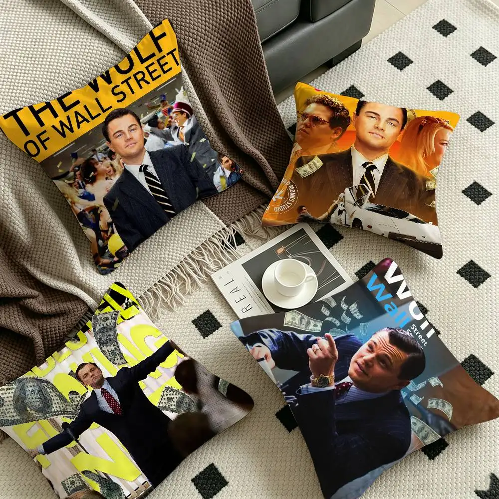 Classic Movie The Wolf of Wall Street Maple Design Cushion Cover Happy Autumn Harvest decor Holiday Decorati Pillow Cover