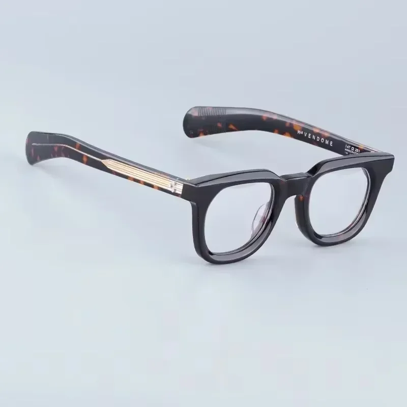

2025 vendome Square Acetate Handmade Sunglasses for Men and Women Optical Prescription High Quality Brand Designer Retro Eyewear