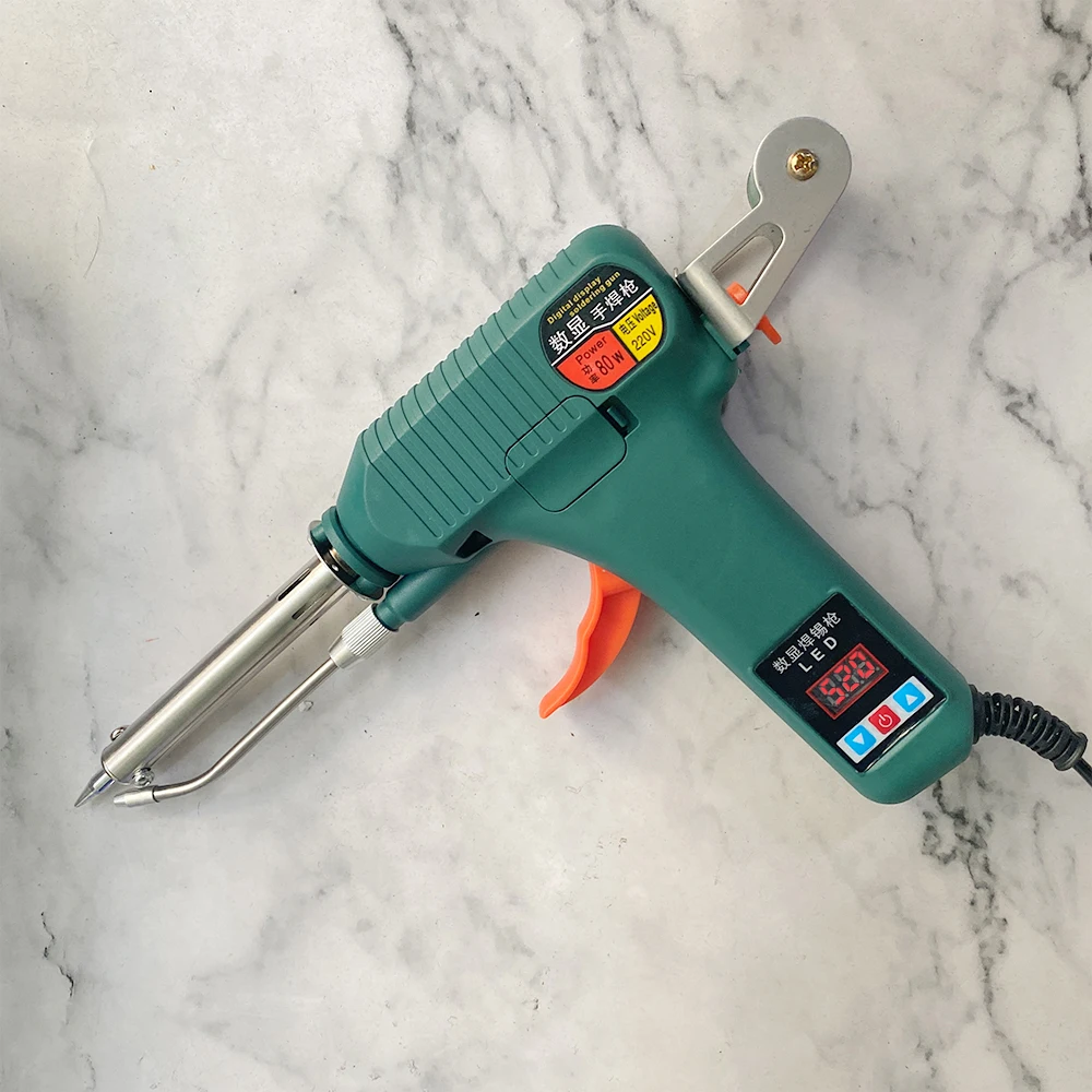 Electric Soldering Iron Gun Hand-held Internal Heating Soldering Iron Automatically Send Tin Gun Soldering Welding Repair Tool