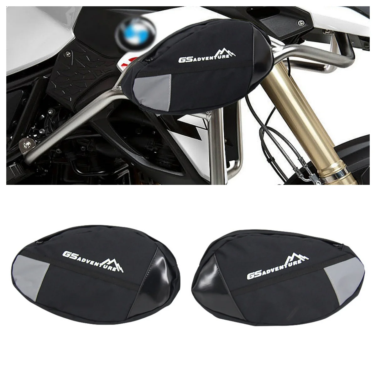 Motorcycle Crash Bar Bag Frame Side Bags Bumper Toolbox For BMW F800GS F700GS F 800 GS F 700 GS 2013-2020 Motorcycle Accessories