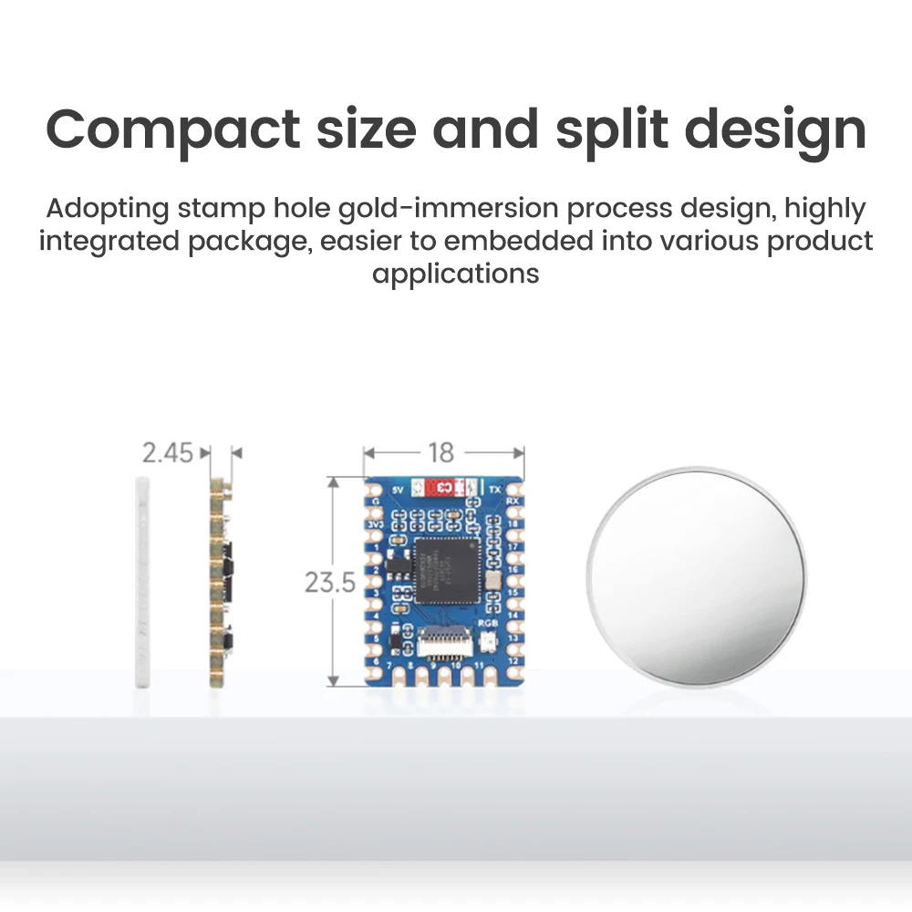 ESP32-S3 Microcontroller Development Board WiFi Bluetooth  ESP32 C3 S3 ESP 32 Supports WiFi BT Dual-Mode Wireless Module