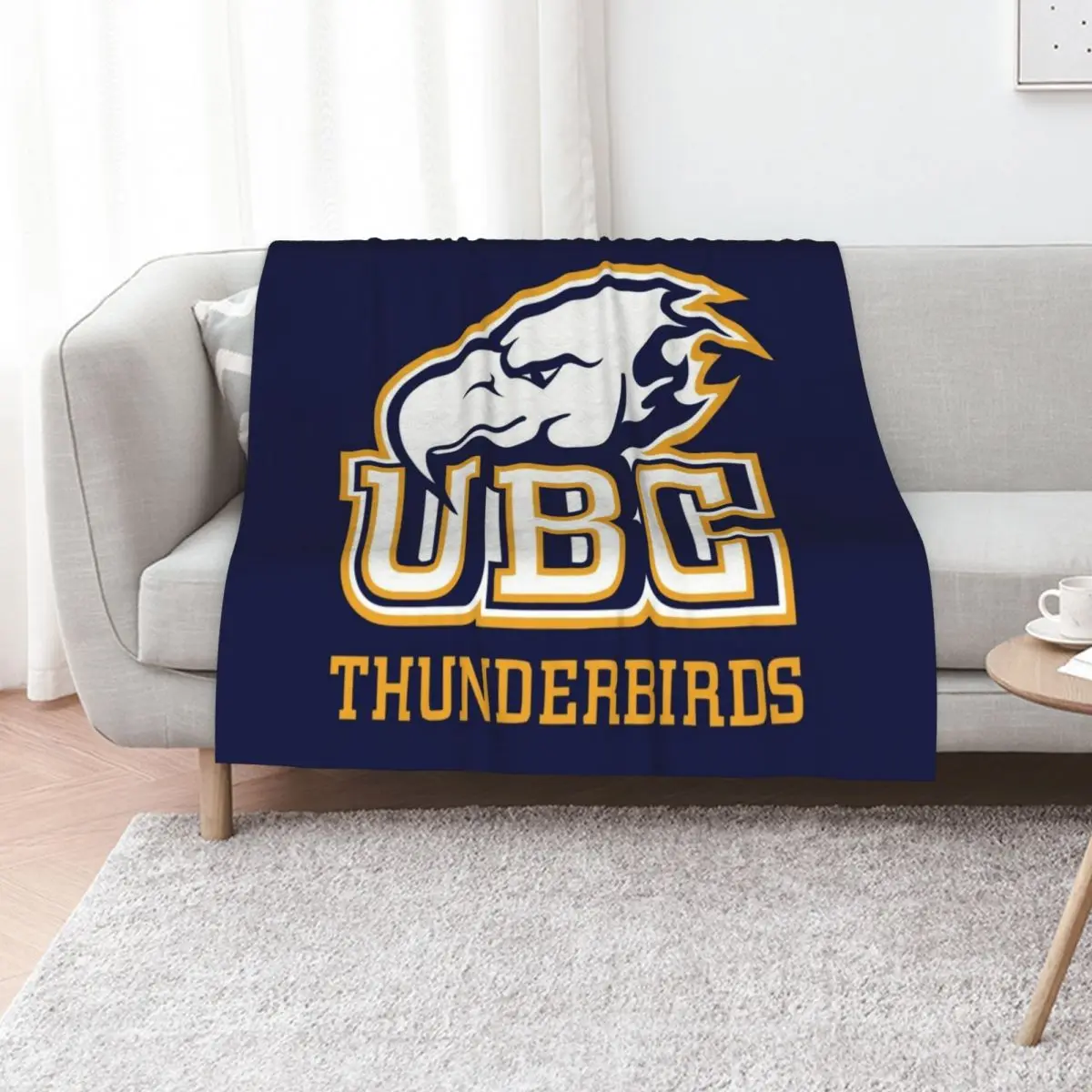 

UBC Thunderbirds icon Throw Blanket Warm Comfortable Blanket for Office Napping