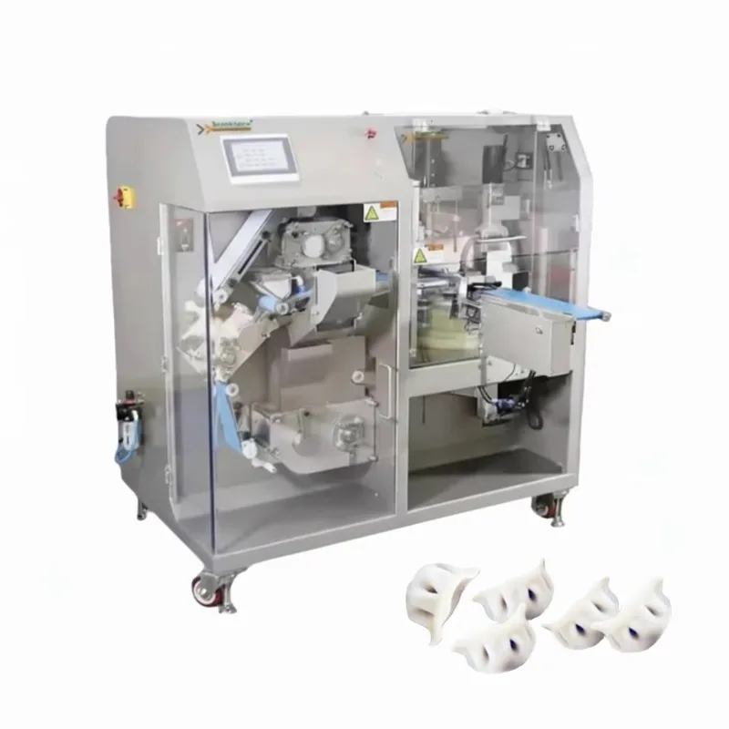Customized Dumpling Making Machine High Speed Fully Automatic 4700W Motor 60pcs/Min Easy Operate Commercial