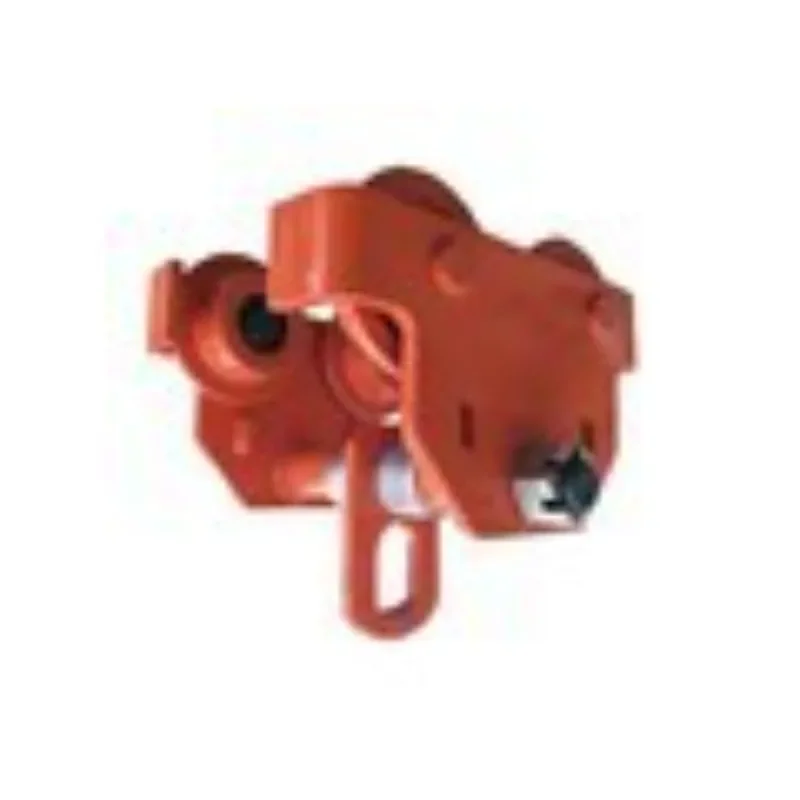 Supply I-beam manual hoist walking trolley cat head crane monorail