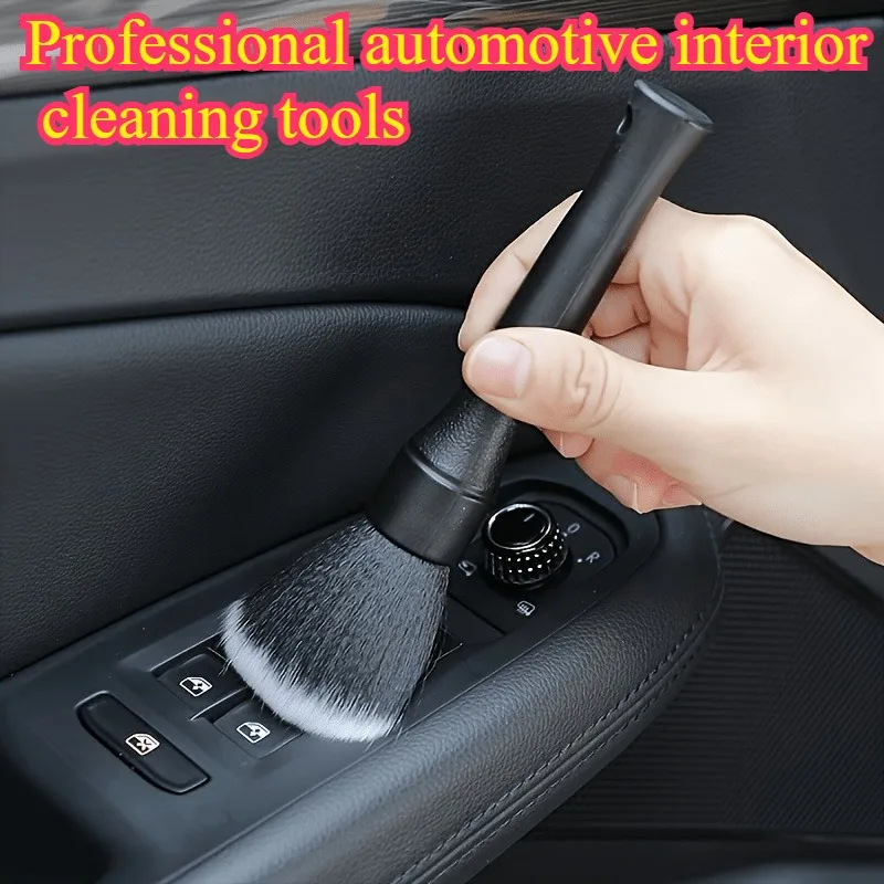 Deep-cleaning gap brush, car interior detail cleaning brush, suitable for dust removal, is a professional car interior cleaning