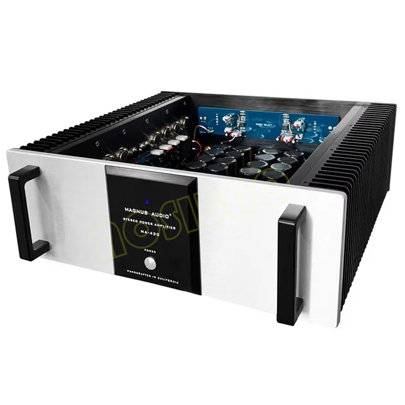 Усилитель AIYIMA SMSL MA430 Hi-Fi класса A, Hi-Fi усилитель мощности 80 Вт, 2,0, Золотая герметичная трубка, бесшумный стереоусилитель, аудио