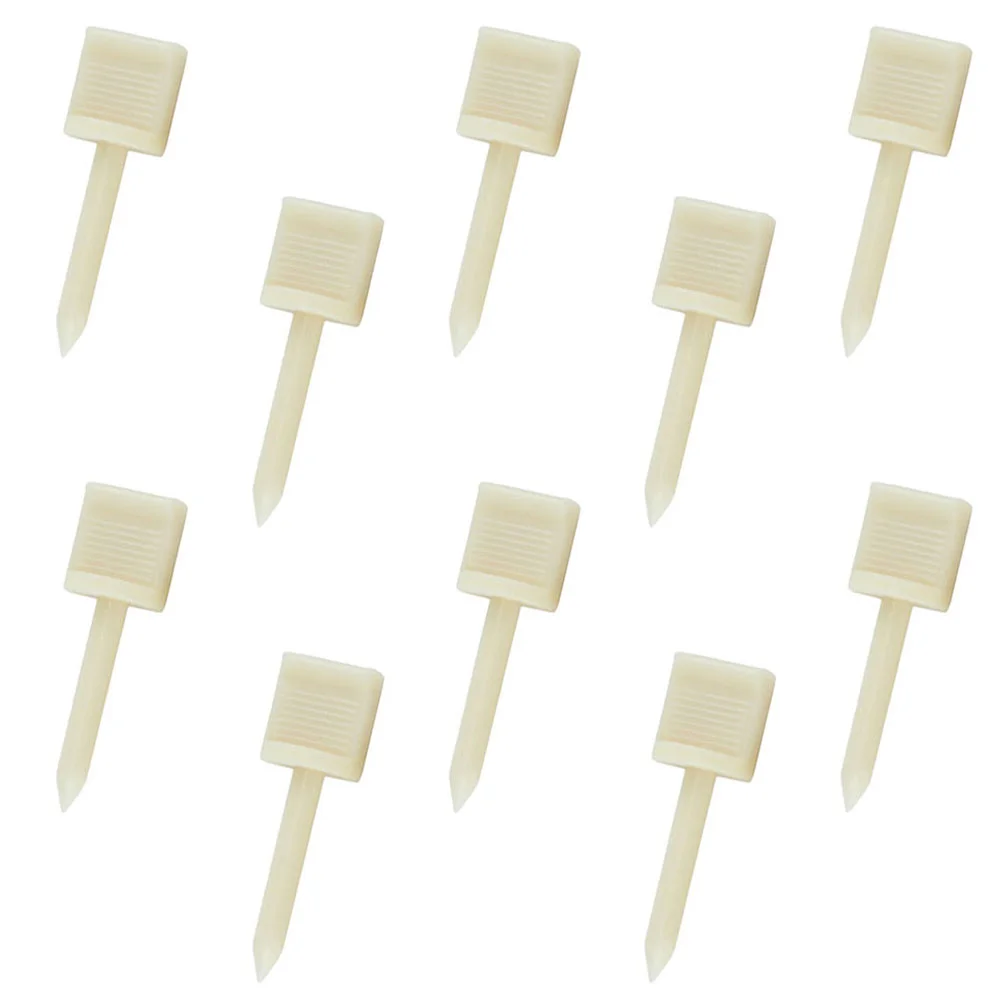 10 Pcs Manicure Archery Target Nail Accessories Outdoor Nails 65X22X22cm Nylon Fixed Pin