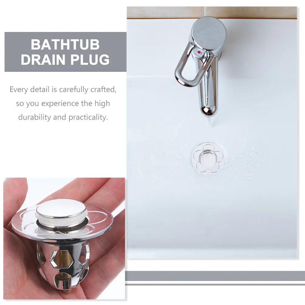 2pcs Press Style Drainage Basin Stainless Steel Flip Cover Accessories Good Sealing No Leakage Easy Installation Prevent