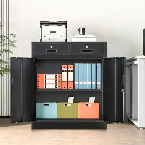 Metal Storage Cabinet, 36