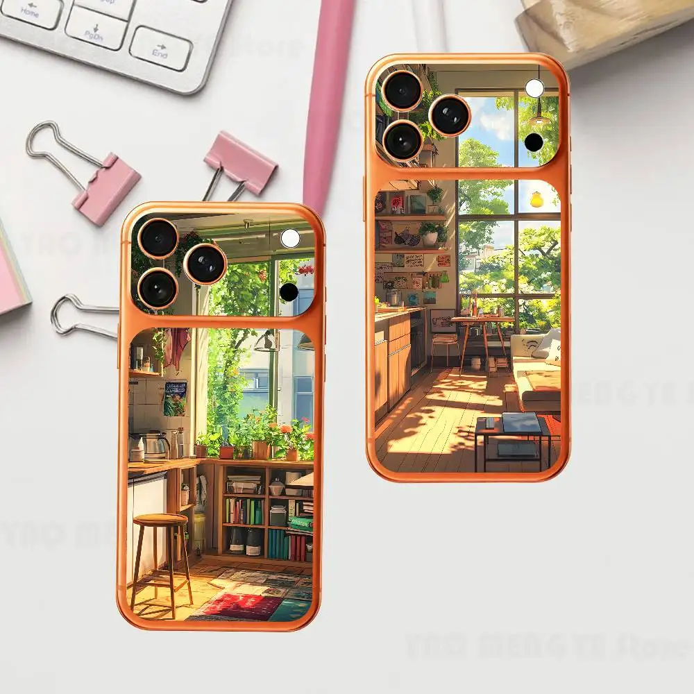 

Leisure Home For Iphone 17 Pro ProMax Back Protective Decorative Sticker Back Cover