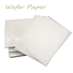 A4 Wafer Paper for Cake Decoration Flower Rice Sugar Paper Sheet 10-100Pcs 0.3/0.65mm Baking DIY Digital Printing Confectionery