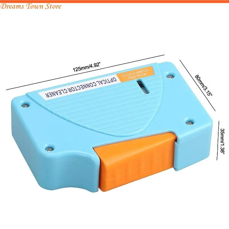 HX6A AUA-500 Fibre End Face Nettaiteur Nettoyage Pigtail Wiping Cleaner Tool Optical Connector Cleether Fit pour ST POUR