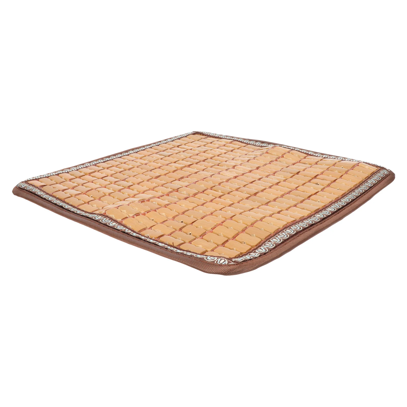 

Outdoor Bamboo Swing Cushion Summer Cooling Seat Pad Garden Patio Non-Slip Comfortable Seat Cushion Summer Pad