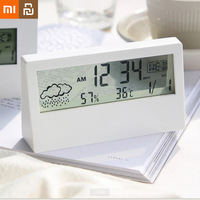 Xiaomi Youpin LED Thermometer Thermo-Hygrometer Multifunction Electronic Temperature Humidity Meter for Home With Alarm Clock