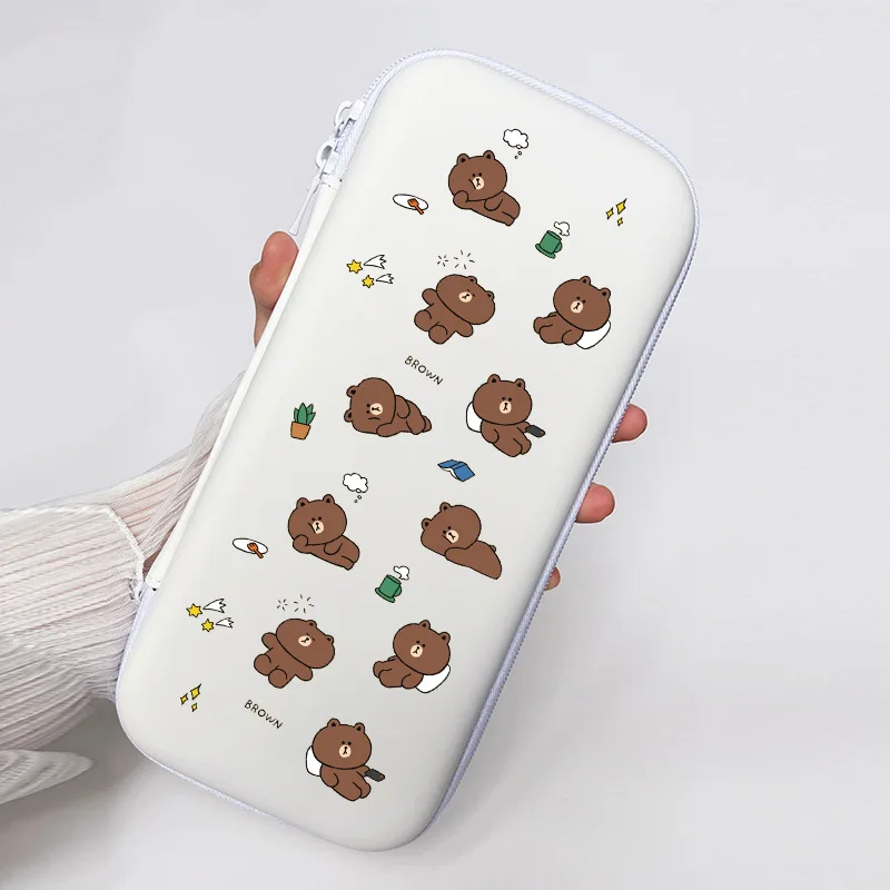 For Switch OLED Cartoon Cute Storage Bag Shock proof Easy to Carry Gift For Childrens Protective Case