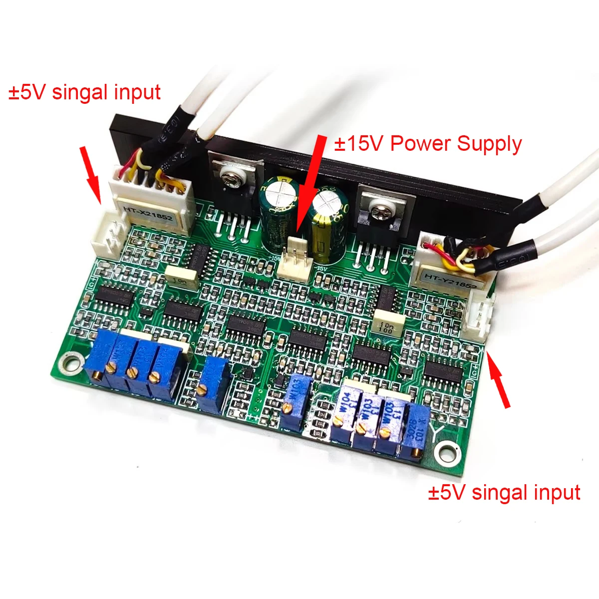 20Kpps Laser Galvo X-Y Scanning Galvanometer DIY SLA 3D Animation Stage Light