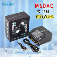 ToolkitRC M6DAC V2 / M6DAC Pro Dual Channel Smart Lipo Battery Charger Discharger AC 200W/300W DC 800WX2 28A 1-6S