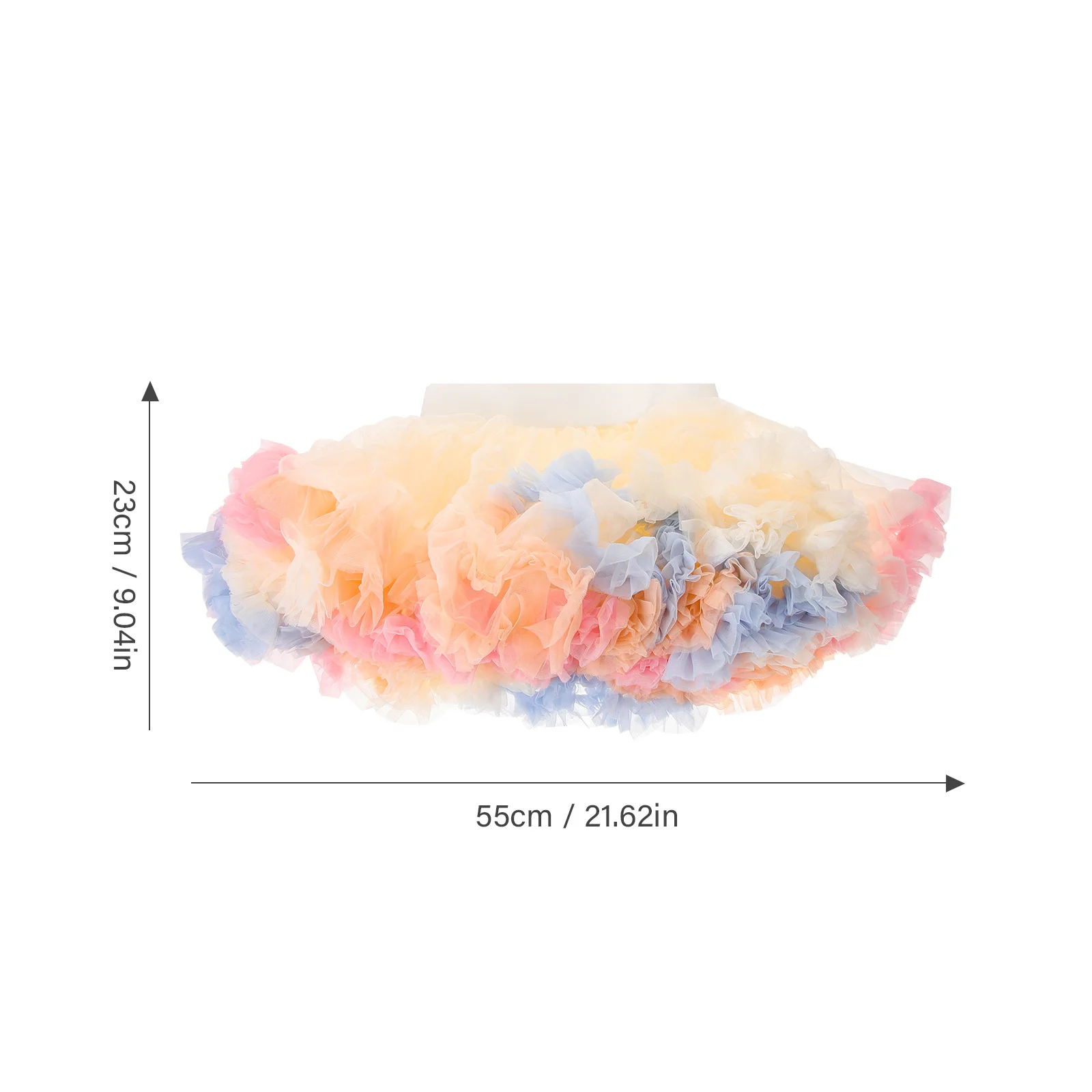 Jupe Tutu pour filles, élégante, tendance, Design superposé, légère et confortable, robes Tutu Kawaii, jupe Tutus pour filles