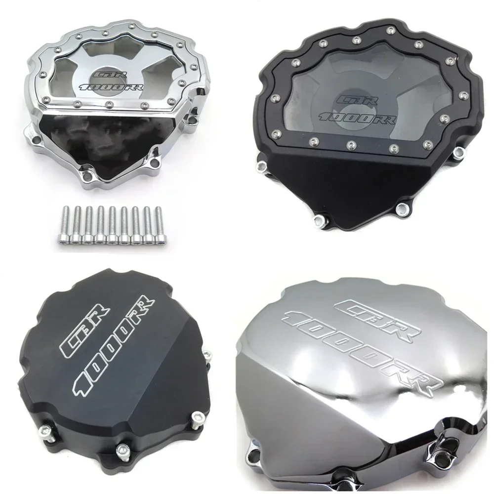 See Through Alternator Cover Left for Honda CBR 1000RR 2008-2016 08-16 Chrome Aftermarket Motorcycle Parts