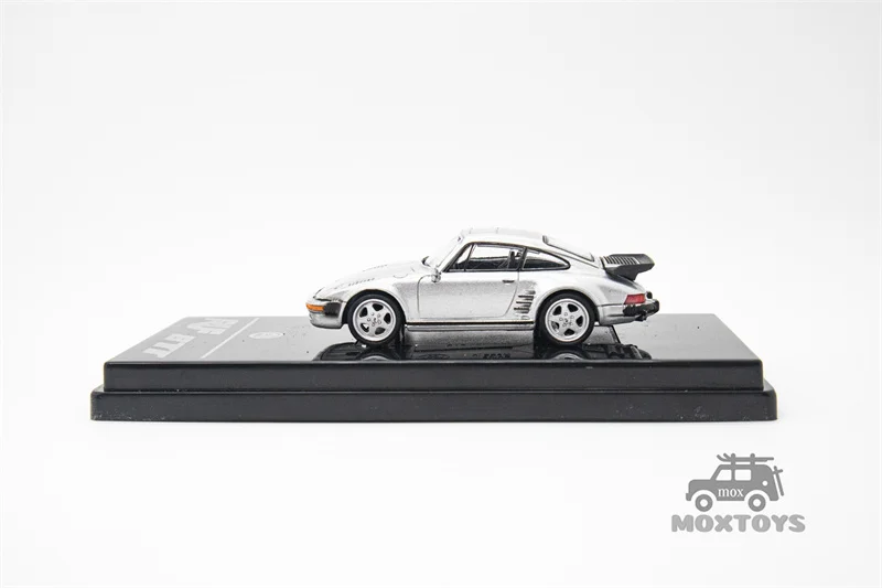 Para64 1:64 1986 RUF Automobile BTR Slantnose Silver Diecast Model Car