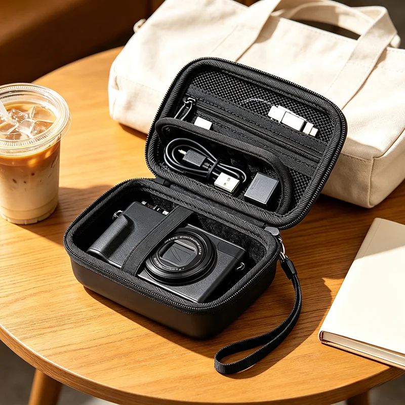 Hard Shell Digital Camera Protective Case Compatible with G7X Mark III Mark II, Cybershot, SX740, GR III, Pixpro Compact Cameras