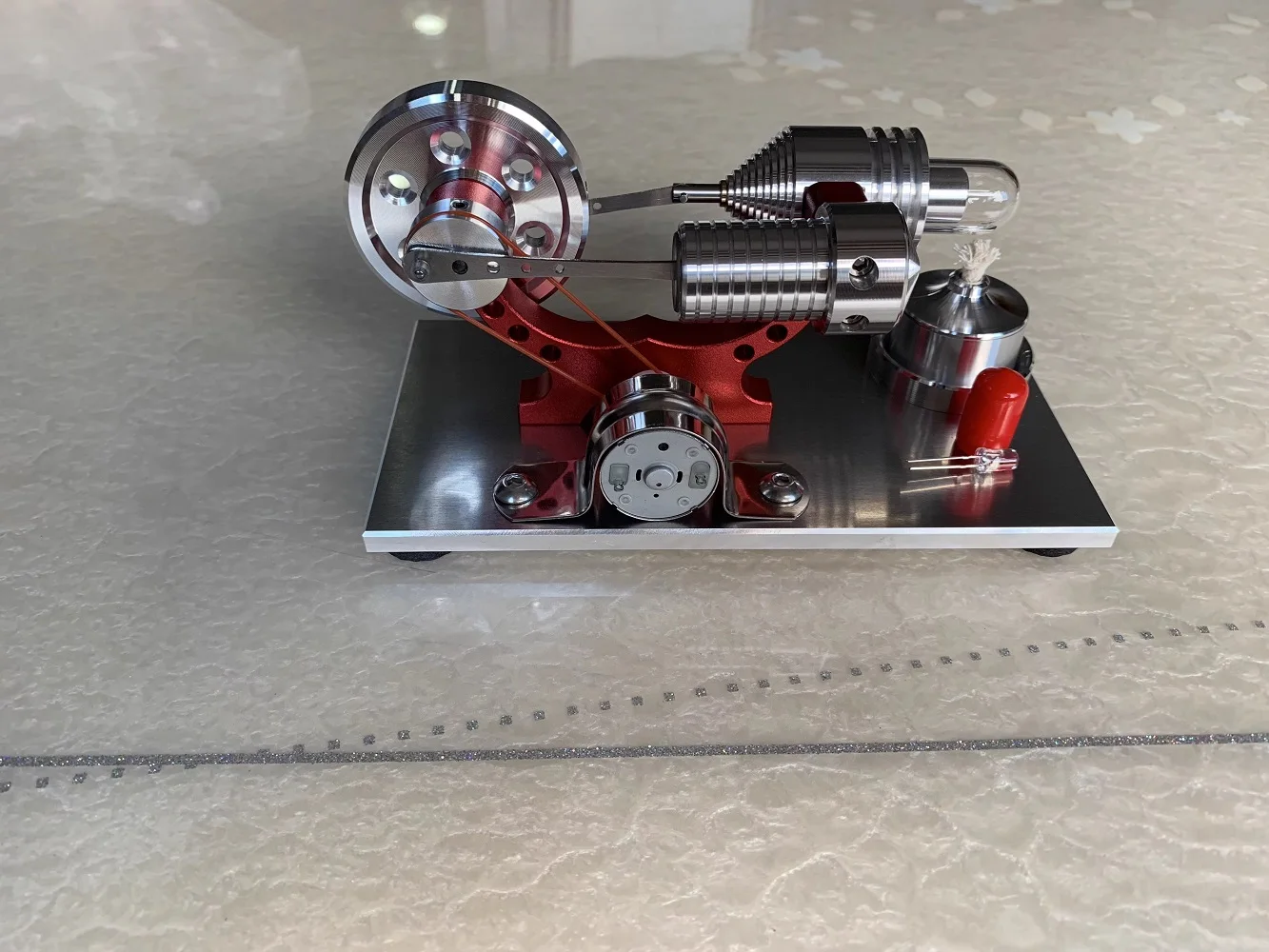 Mini engine Steam engine hobby generator model birthday gift