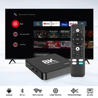 Velec Smart Android 14 8 + 128 TV Box transmisión 4K con procesador de cuatro núcleos WiFi de doble banda para reproductor multimedia de entretenimiento en el hogar