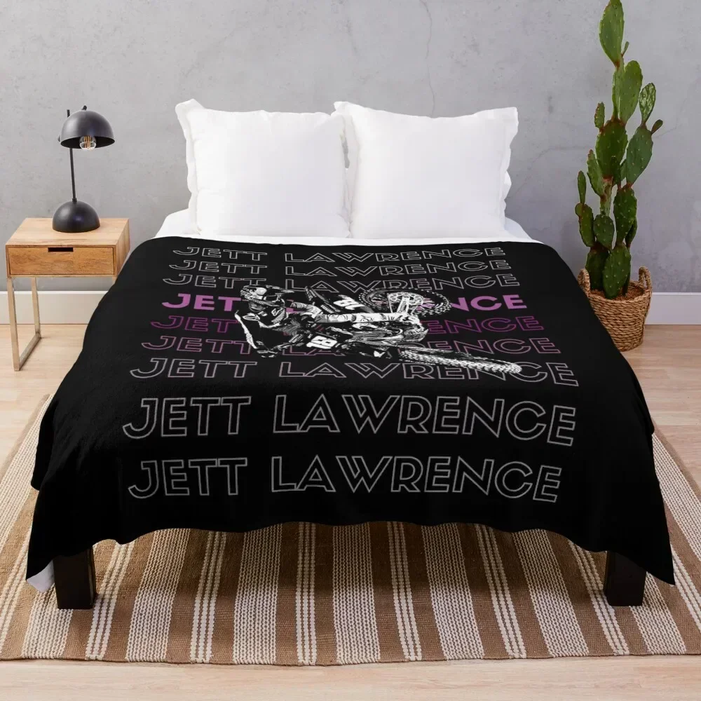 Jett Lawrence Classic Tshirt Throw Blanket