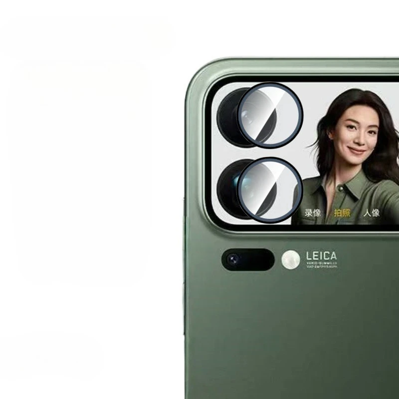 1 مجموعة عدسة فيلم حامي ل Xiaomi 17 برو ماكس حلقة معدنية كاميرا حماة ل Xiaomi Mi17 Mi17Pro عدسة غطاء زجاجي #4