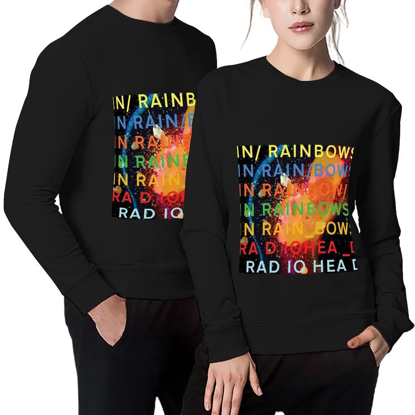 

Rainbows Head Pullover autumn new products anime clothing male clothes men clothes hooded sweatshirt for men