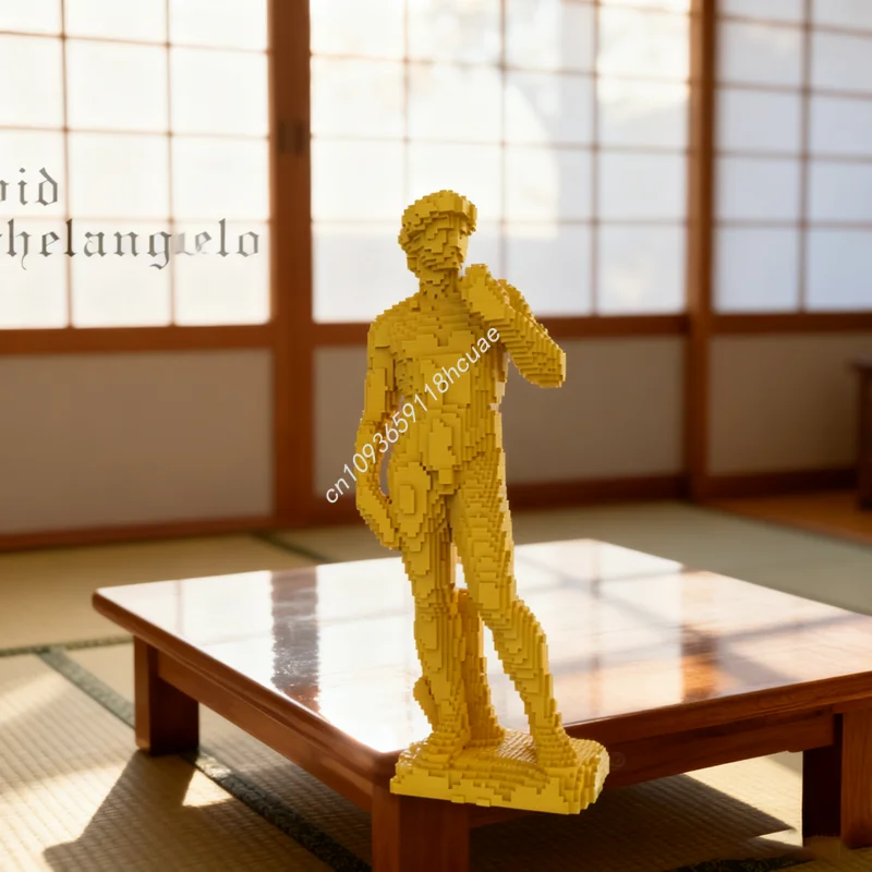 

8193 шт. MOC Дэвид Микеланджело скульптурная модель строительные блоки рождественские подарки сборка игрушки DIY творческий образовательный кирпич