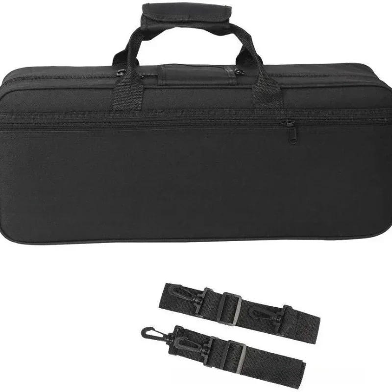 Small musical instrument bag 600D canvas hard bag, rainproof, drop-proof, double shoulder small musical instrument bag.