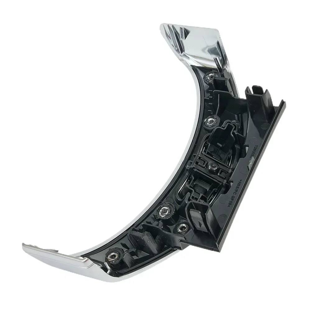 Interruttore della scatola del bracciolo della console anteriore Nuova copertura per auto argento 1PC 2056803711   A 2056803407   Sostituzione diretta Uso durevole