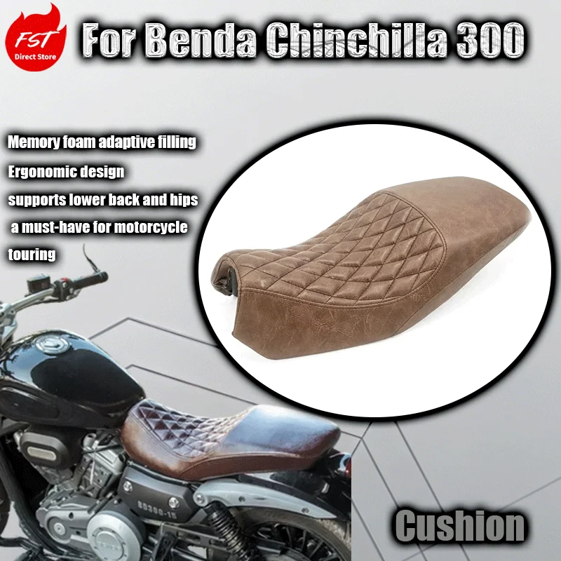 

For Benda Chinchilla 300 extended and thickened seat cushion modified double seat cushion caterpillar