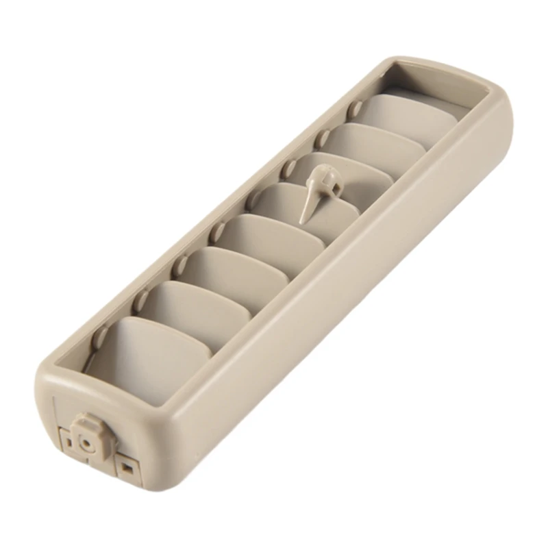 سقف السيارة العلوي الجانب تكييف الهواء تنفيس المخرج لوحة A/C غطاء مصبغة تثبيت لميتسوبيشي باجيرو V93 V97 #1