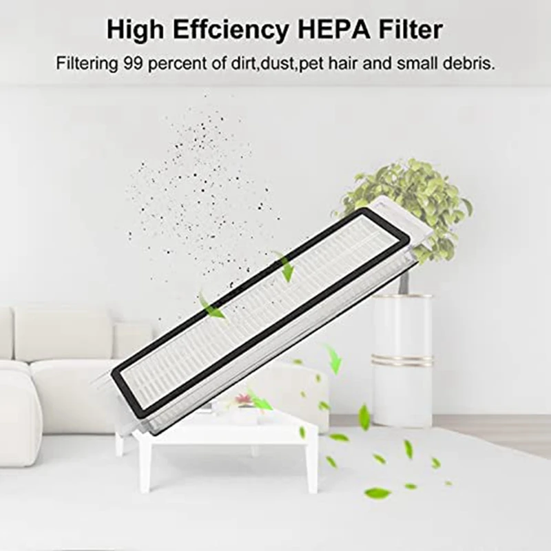 Replacement Spare Parts Accessories For Roborock S6 Pure, S6, E4, S4 Max, S6 Maxv, S5, S5 Max, S4, E20 E25 E35 S50 Robot Vacuum