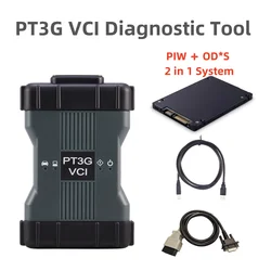 Piw PT3G VCI Diagnostic PT3G V43.3 V38.25 Engineer Mode + OD.S V23.0 Software 2 in 1 Dual system SSD diagnostic test tool