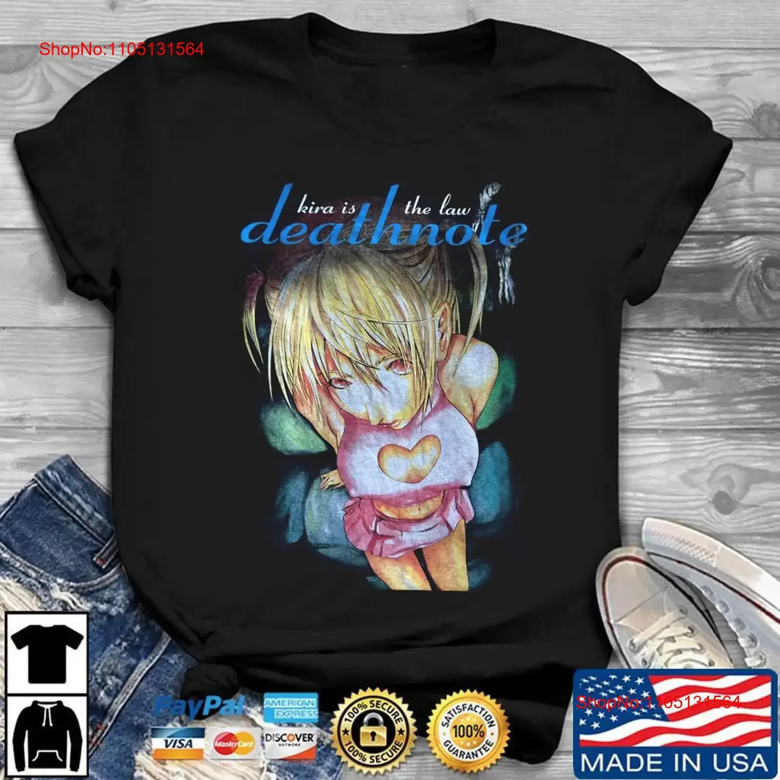 

DEATH NOTE MISAMISA DEFTONES Красная футболка S 234XL A402 винтажная стираная удобная стильная повседневная уличная дизайнерская одежда