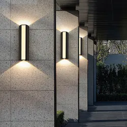 Outdoor LED Wall Light 10W IP66 Waterproof Lamp AC85-265V Warm White Cold White Exterior Wall Mounted Lighting for Home Decor