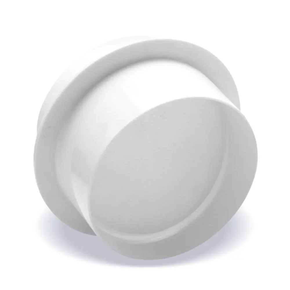 80–150 mm Rundrohr-Rückschlagventil, PVC-Belüftungsrückschlagventil, Backdraft-Dämpfer, Luftkanal, Rückschlagrohr, Zugluftblocker, Heimwerker