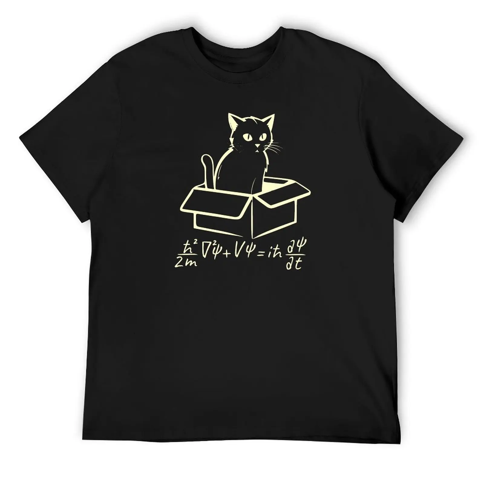 

Schrdinger equation T-Shirt hippie clothes oversized boys whites heavy weight t shirts for men