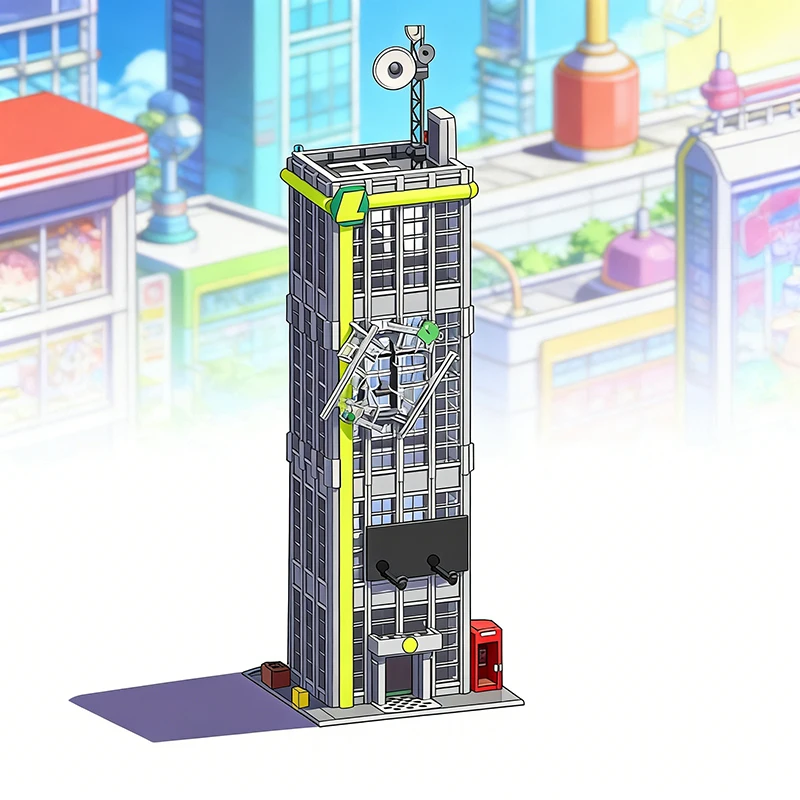 3509 PCS Construction LexCorp MOC Customize Modular Building Block Educational Model Kids Design Brick DIY Festival Toy Gift