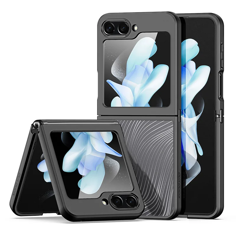 Чехлы серии Duxducis Aimo для Samsung Galaxy Z Flip5 Fold5 5g Turbo, Тонкий Гладкий защитный чехол-накладка с защитой от отпечатков пальцев