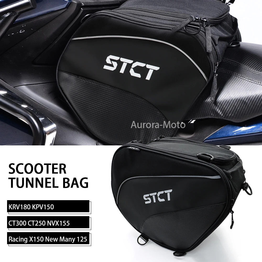 

Motorcycle Scooter Tunnel Seat Bag For KYMCO KRV180 KPV150 CT300 CT250 NVX155 Racing X150 Tank Saddle Bags Pedal package