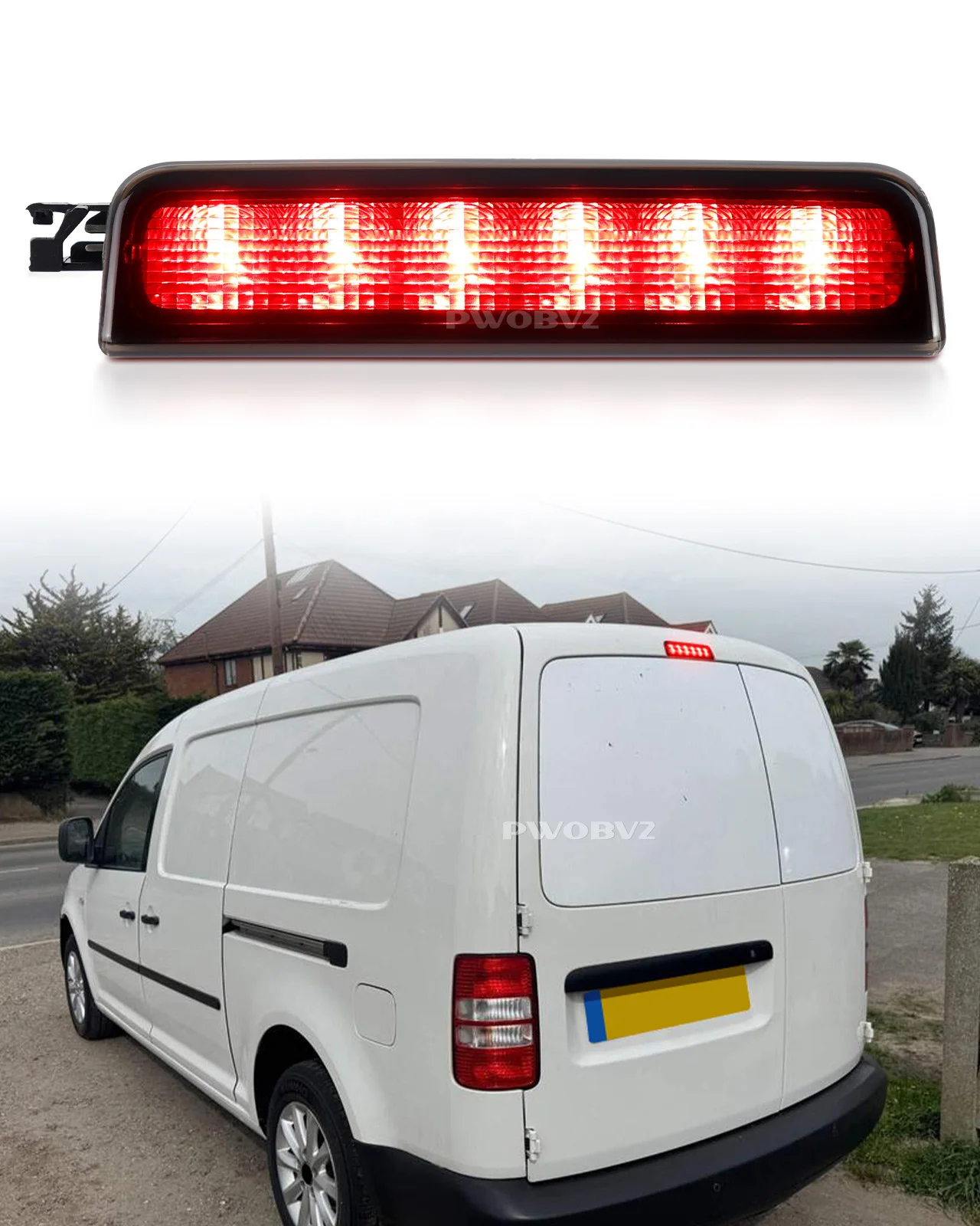 

LED Third High-Level Rear Stop Brake Reverse Light for VW Caddy III Box III Estate Caddy MK4 MPV