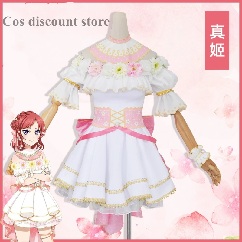 

In Stock Love Live Maki Nishikino Cosplay Dress Anime Lovelive Lovely Cos Costumes Women Comic-con Celebration Party Suit New