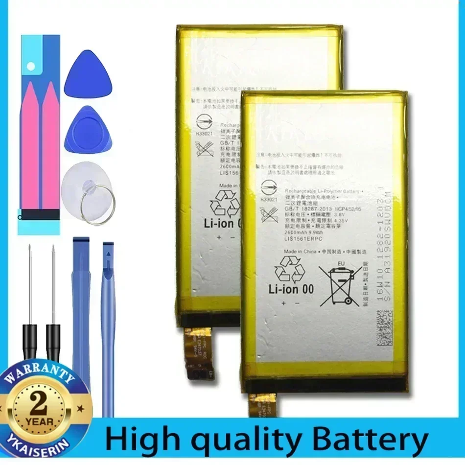 New 2600mAh LIS1561ERPC Battery For Sony Xperia Z3 Compact Z3c mini D5803 D5833 For C4 E5303 E5333 E5363 E5306 Phone Bateria